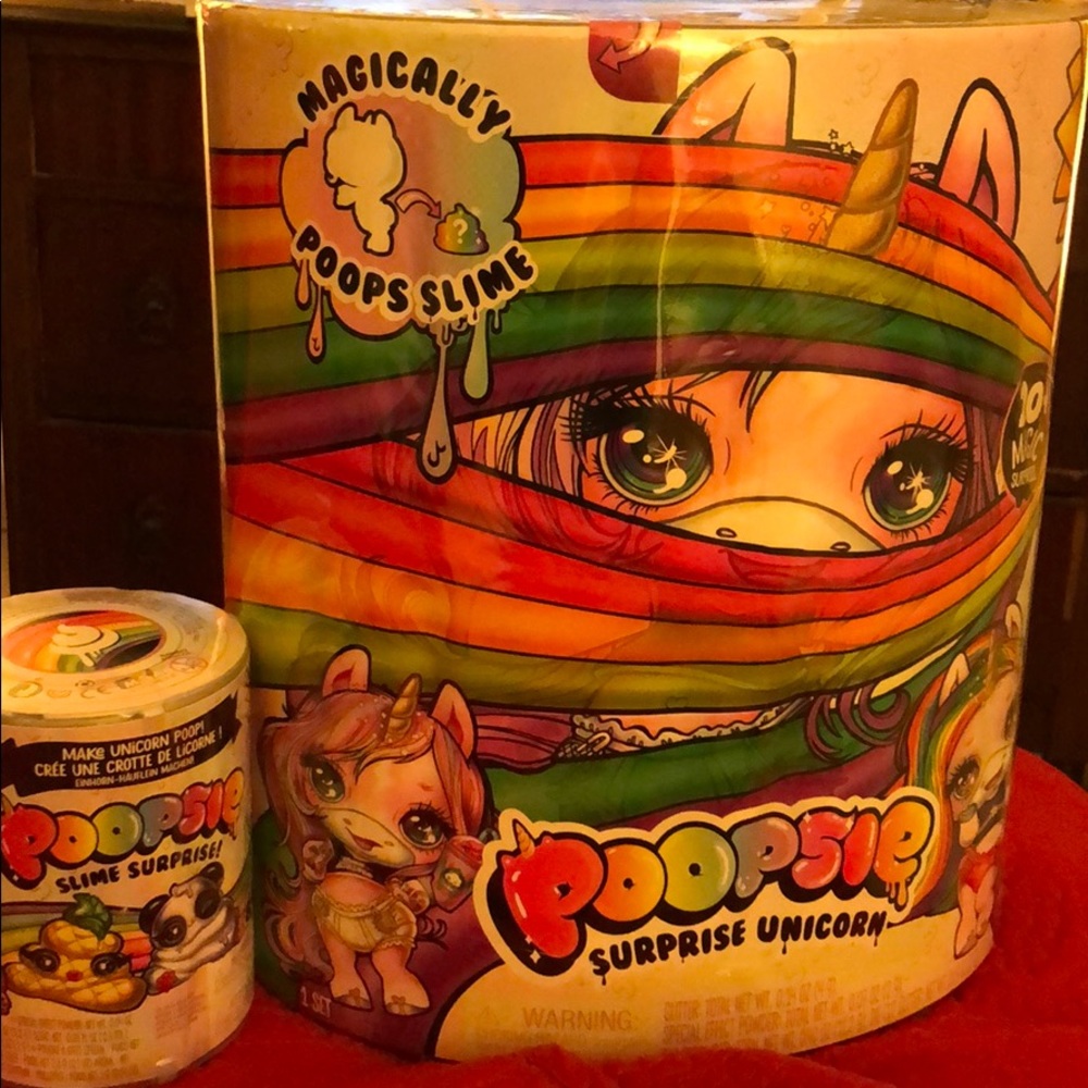 Poopsie Surprise Unicorn and extra can of slime